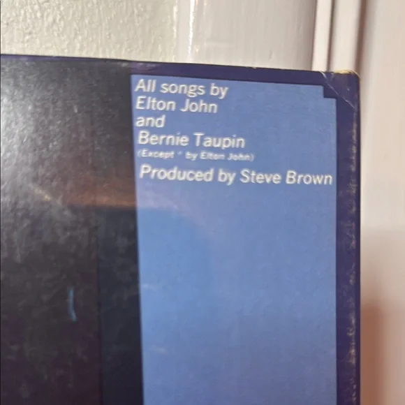 Elton John 'Empty Sky' Vinyl Record NEVER PLAYED Perfect Condition - Picture 3 of 13